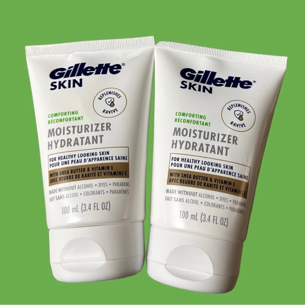 Set of 2 Gillette Skin Comforting Moisturizers